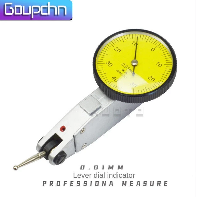 1PC-0-0.8mm 0.01mm Lever Dial Test Indicator Jewelry Type Tip