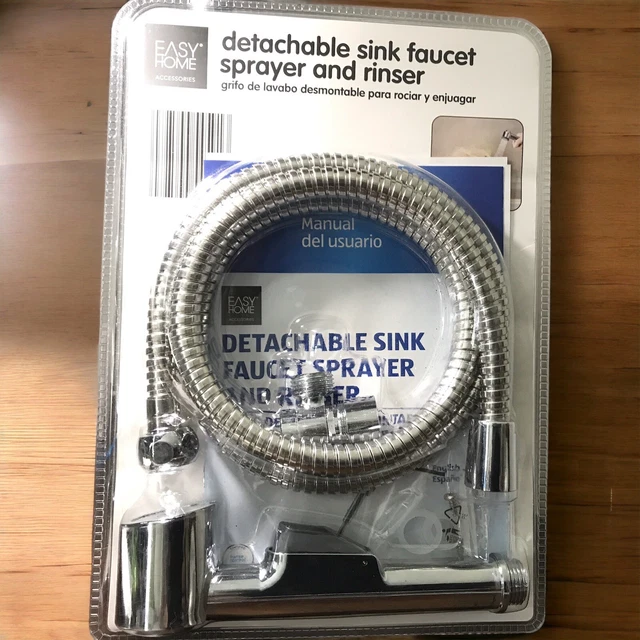 EASY HOME DETACHABLE Sink Faucet Sprayer And Rinser 14.00 PicClick