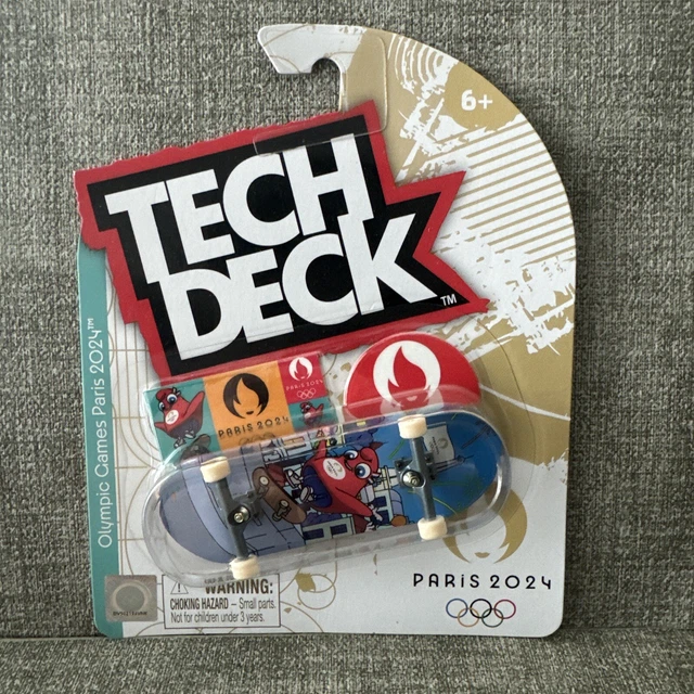 2024 PARIS OLYMPICS x Tech Deck Skateboard Fingerboard Starfish Theme