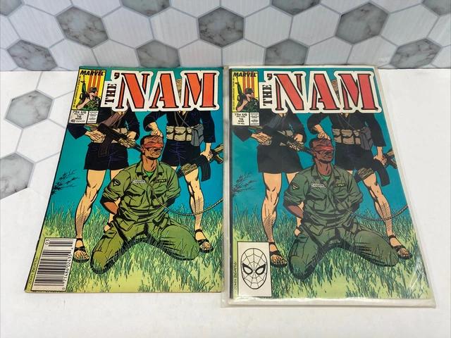 The Nam 13 14 16 27 29 30 32 33 Marvel Comic Book Lot of 9 3