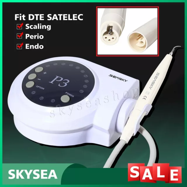 Ablatore Ultrasuoni Dentale Ultrasonic Piezo Scaler fit DTE SATELEC Manipolo Tip