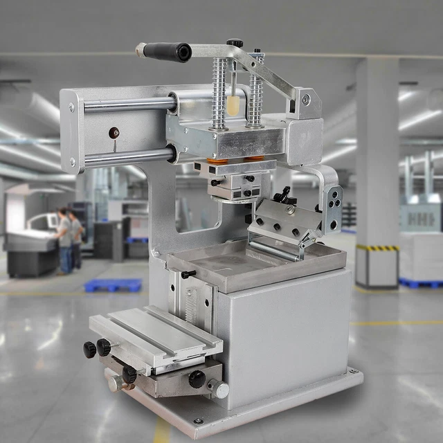 Manual Pad Printing Machine Opened Ink Cup Dish System Pad Printer Single-color