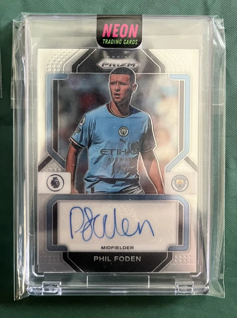 2022 PANINI Prizm Premier League Phil Foden auto prizm $99.00 