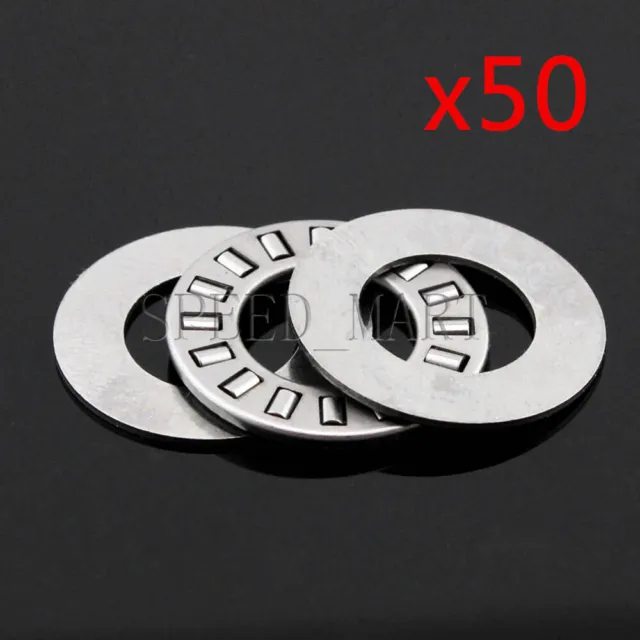 50 PCS NTA1423 Thrust Needle Roller Bearing With Two Washers 22.22 x 36.5mm