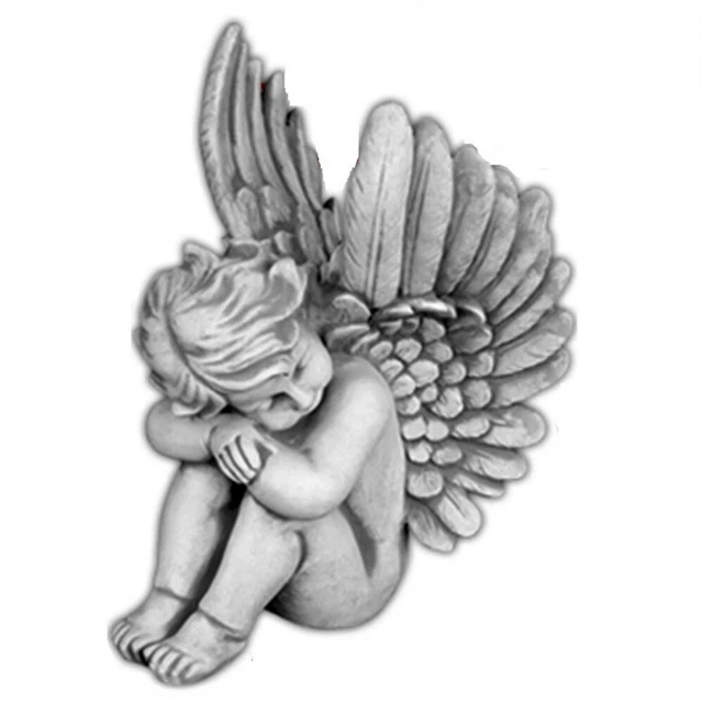 Figura Angelito Ángel De Hormigón Wohndekoration Decoración Jardín Nuevo PO-2218