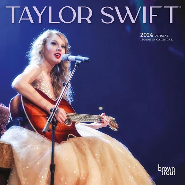 2024 CALENDAR TAYLOR Swift 16Month Mini Wall Browntrout BT66374 16.95