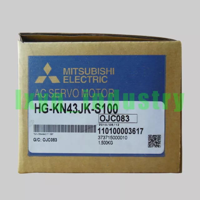 New in box Mitsubishi HG-KN43JK-S100 Servo Motor 1 year warranty #LI