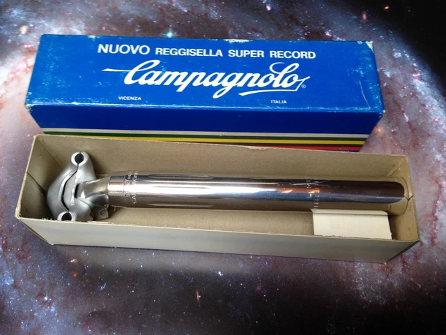 Tige De Selle Campagnolo Super Record 25 Mm – Pour Vélo De Course Vintage – Occasion
