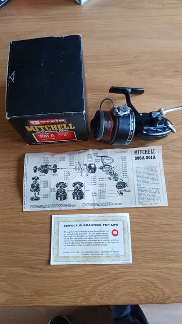Moulinet MITCHELL 300A, 1 Boîte, 3 Bobines Avec Boîte
