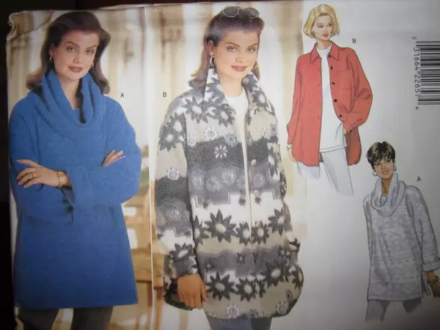4267 Vintage Butterick SEWING Pattern Misses Winter Top Jacket UNCUT Coat OOP FF