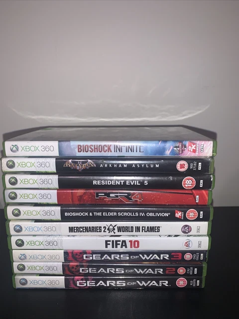 xbox 360 games bundle joblot Untested Read Description X10