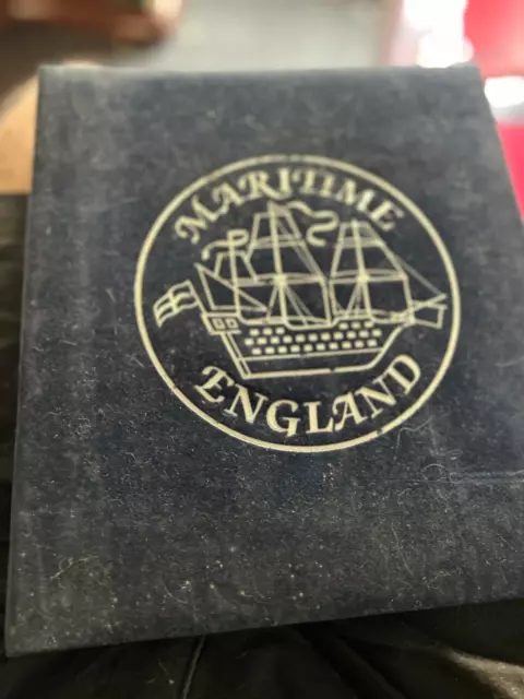 Benham ""Maritime England"" Leeres Erstes Tag Cover Album Mit Einsätzen