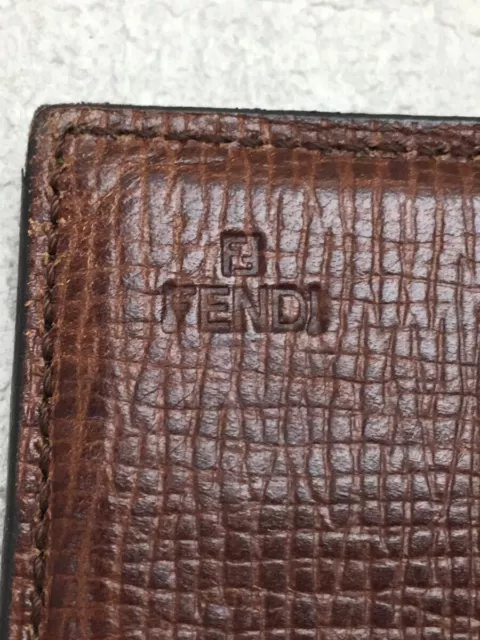 FENDI ZUCCA PATTERN/LONG Wallet/Leather/Brown/Whole Pattern/Men's/2401 ...