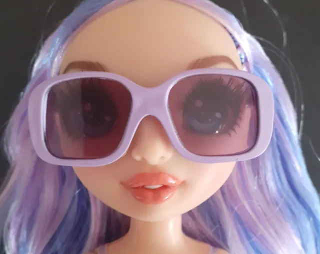 Rainbow High Doll Clothes Violet Willow Swim & Style Fab Violet Sunglasses NEW!