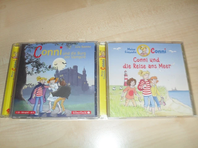 2 X MEINE Freundin Conni - Hörspiele CDs Reise ans Meer + Burg der ...