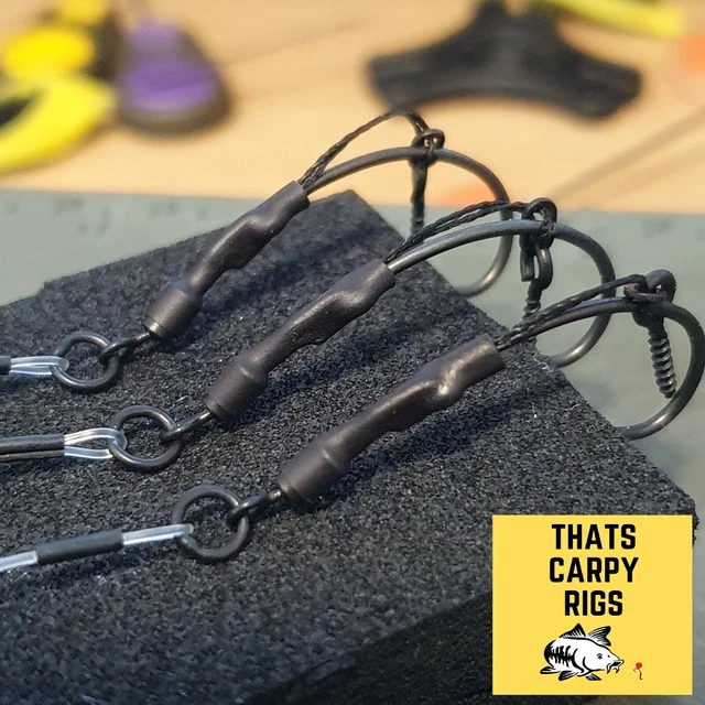 3 SLIP D Ronnie Rigs Spinner Rig / Amnesia Boom / Ready Made Carp Rig ...