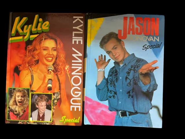 Jason Donovan & Kylie Minogue Special HB Books 1990 Vintage