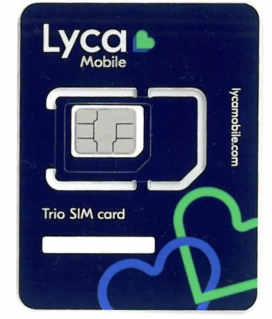 Lycamobile USA Prepaid Sim Unbegrenztes Datenvolumen und Telefonflatrate.