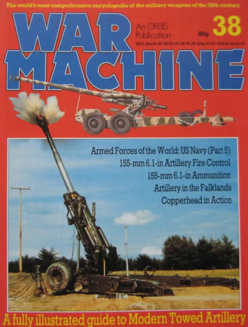 War Machine Orbis magazine Issue 38 Modern Towed Artillery