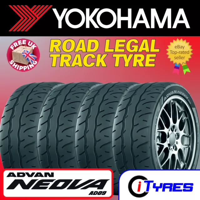 X4 265 40 18 101W Xl Yokohama Advan Neova Ad09 265/40R18 Track,Road,Race Tyres