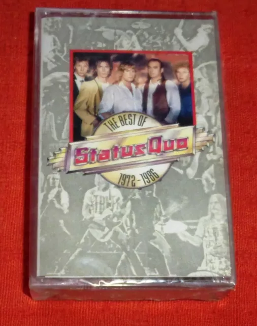 Status Quo - Brandneu & Versiegelt Uk Kassettenband - Das Beste Status Quo 1972-1986