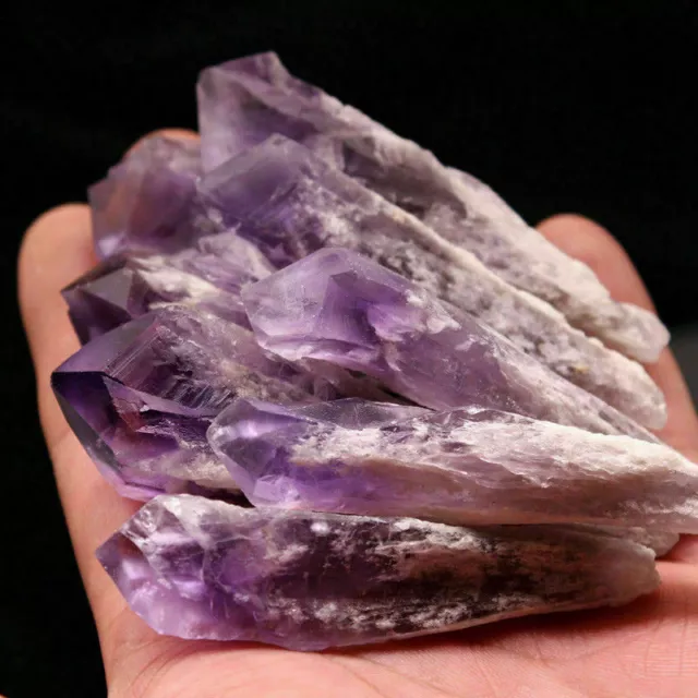 Natürliche Amethyst Geode Druzy Quarz Edelstein Zepter Kristall Cluster Heilung