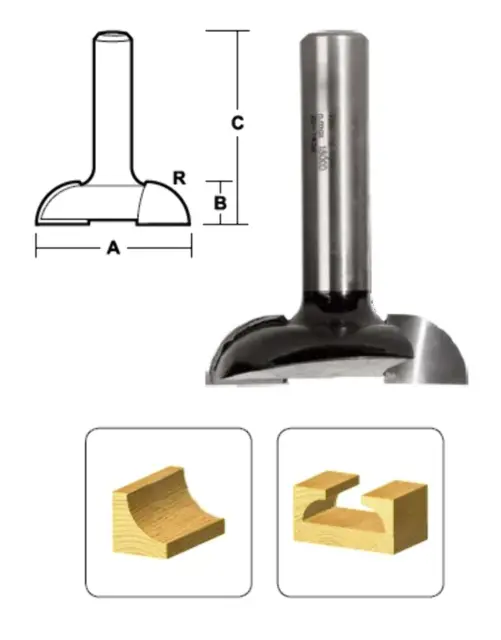 Drawer Pull Router Bits | TDC & TDP Series