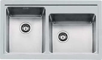 Foster 4385 050 Küchenspüle Bündiges Waschbecken Rechteckig Edelstahl