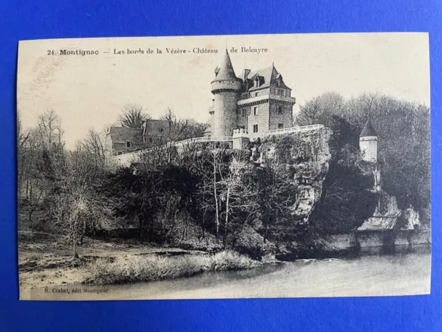 Montignac - Les bords de la Vézère - Château de Belcayre