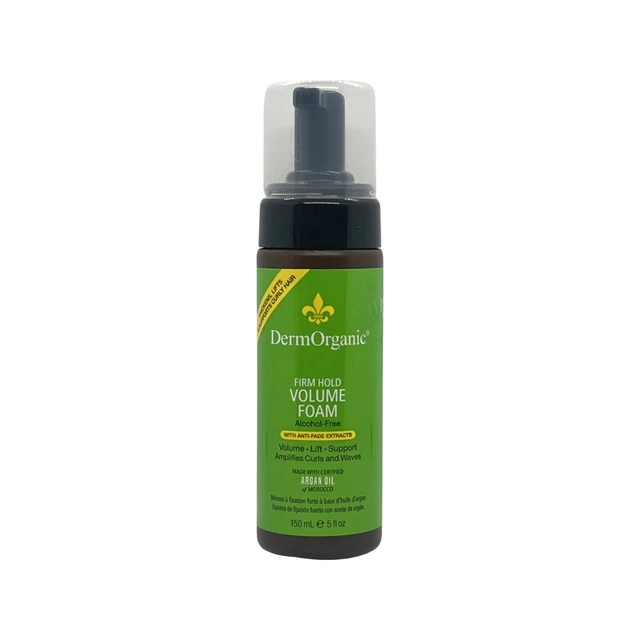 DermOrganic Firm Hold Volume Foam 5 Oz