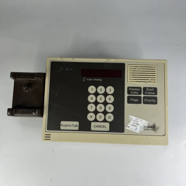 Rauland-Borg NCS3010 Responder  3000 Nurse Console Can't Test PARTS ONLY