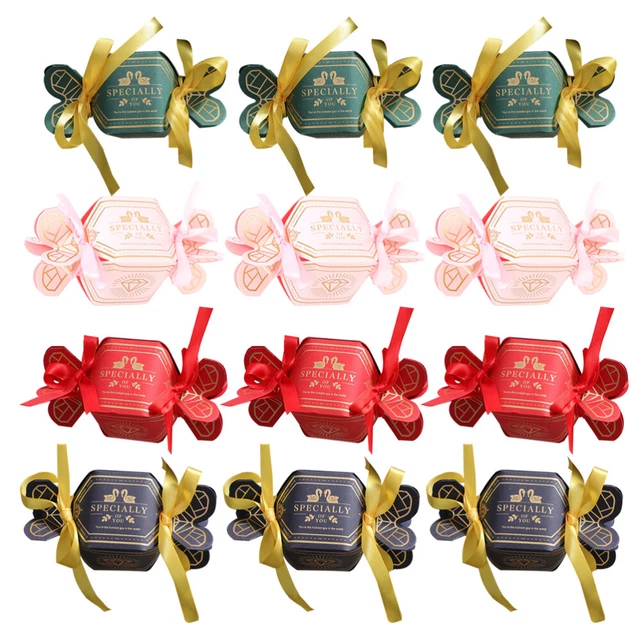 12 Pcs Wedding Party Favors Candy Box Candy Containers Gifts Mori Department