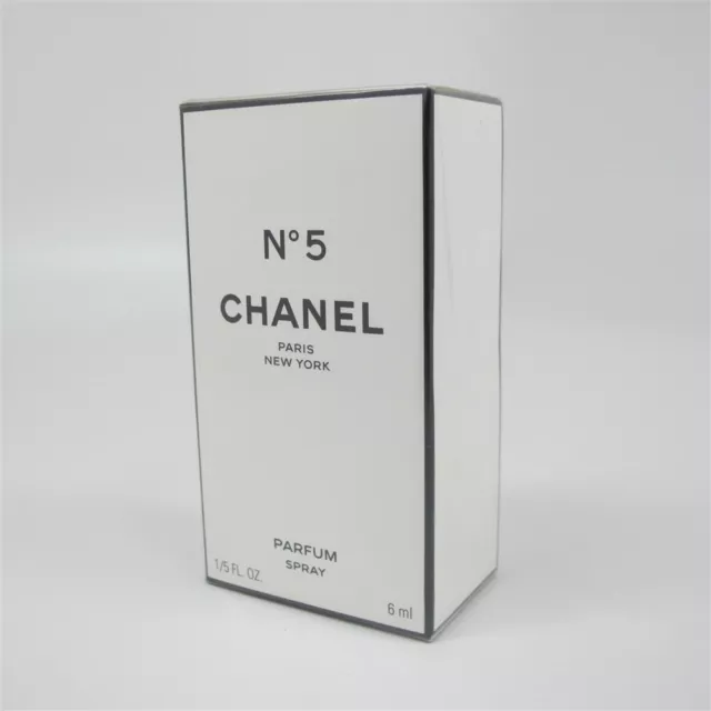 Chanel No.5 by Chanel 6 ml/ 1/5 oz PARFUM Spray NIB VINTAGE