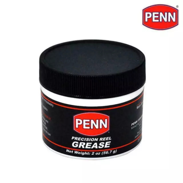 PENN PRECISION  FISHING REEL GREASE - 2oz / 56g TUB MAINTENANCE GREASE