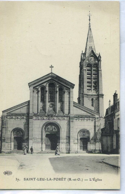 CP 95 VAL-D'OISE - Saint-Leu-la-Forêt - L'Eglise