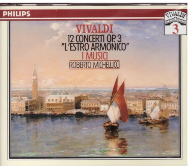 Vivaldi: 12 Concerti Op.3 L'Estro Armonico / I Musici, Accardo, Holliger - CD