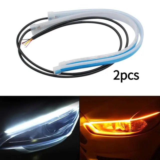 2 Pcs LED Flow Type Car Signal Light