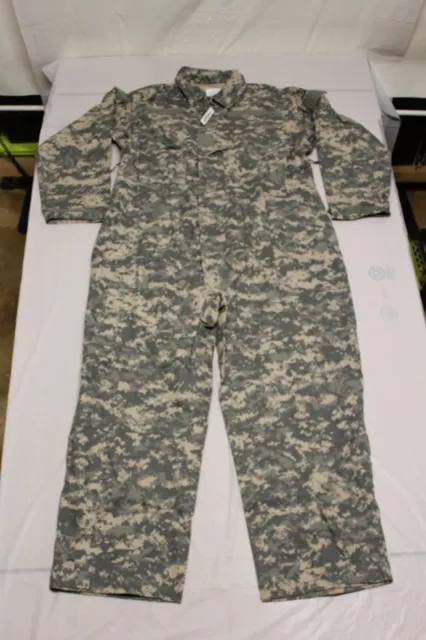 US Army Coveralls Mechanics XXL NSN 8415-01-534-7387 Universal Camouflage A2