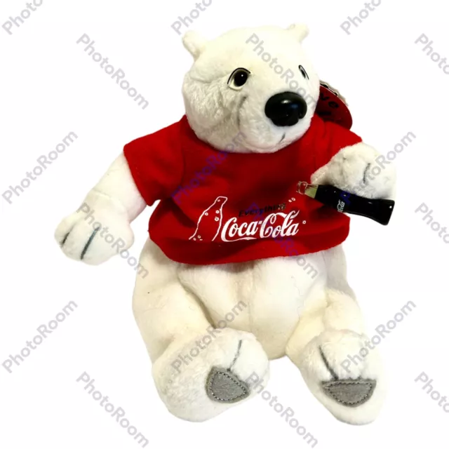 Coca Cola Polar Bear Bean Bag Plush Collectible 1999 Everything Coca Cola New