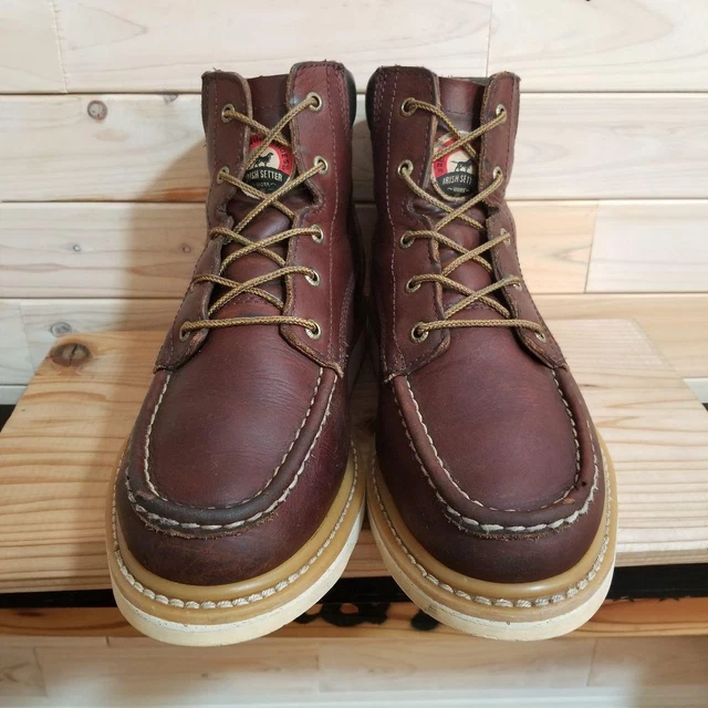 RED WING MODEL Irish Setter 6 Inch Work Boots 28 m18_0105 £270.85 ...
