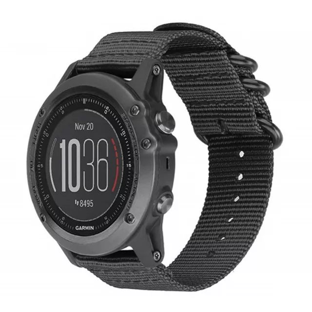 Nylon Atmungsaktive Sport Armband Für Garmin Fenix 5X 5 5S 3 Forerunner 935 945 2