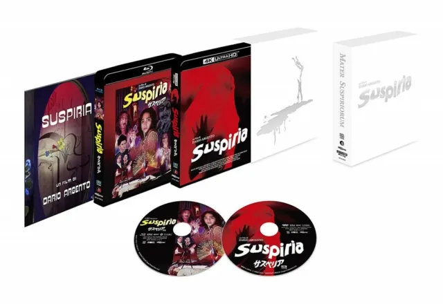 New Suspiria Ultimate Edition 4K ULTRA HD+Blu-ray Booklet Japan English HPUH-400