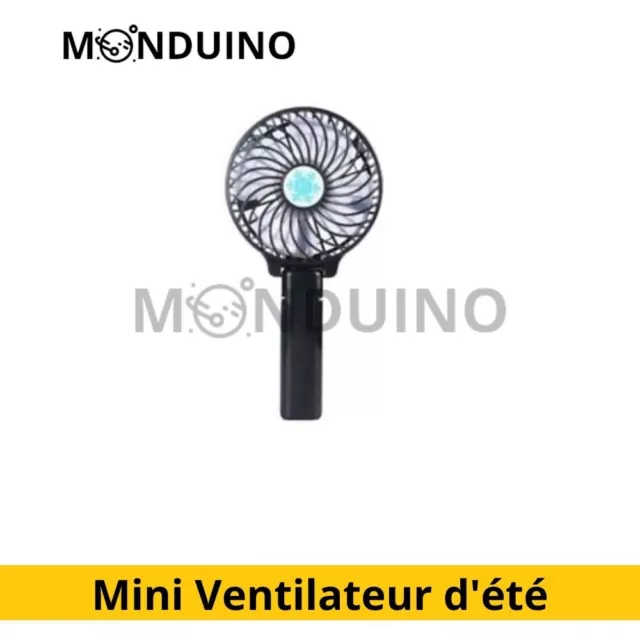 Mini ventilateur Portable d'été réglable à 3 vitesses