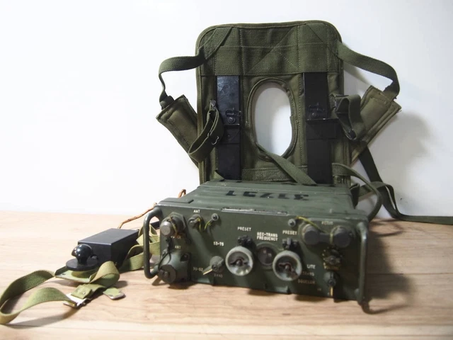 Military Radio RT-841/PRC-77 Transceiver Untested Parts We Ship * Free* WW