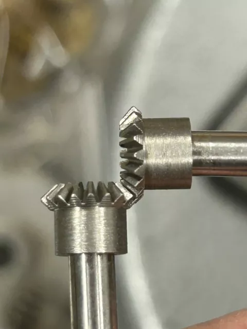 1 Pair Of Berg Precision Stainless 90 Degree Miter Gears 48 P 18Teeth-3/16" Bore