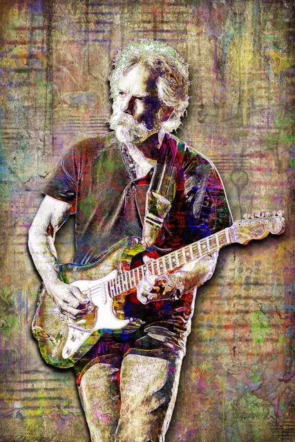 The GRATEFUL DEAD Bob Weir 20x30in Poster Dead and Company Free Shipping US