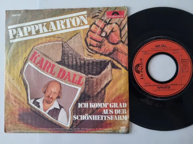 Karl Dall - Pappkarton 7'' Vinyl Germany