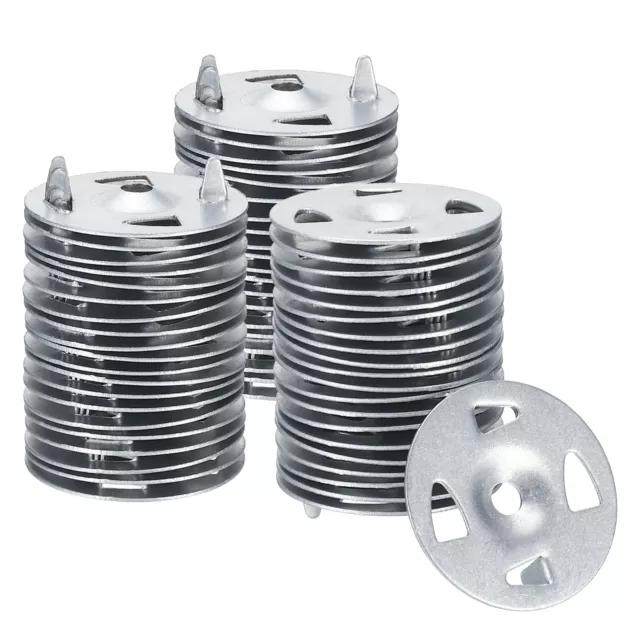 32mm Insulation Washers, 600pcs Metal Insulation Washers Perforated Washers