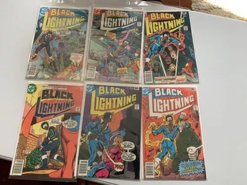 Lot of *6* DC Comics BLACK LIGHTNING: Issues Included Are #4,7,8,9,10,11