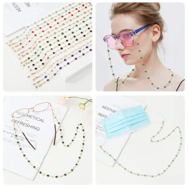 Beads Glasses Chain Glasses Necklace Eye wear Accessories Eyeglass Lanyard